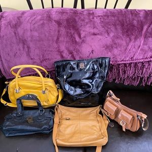 Bundle of 5 handbag